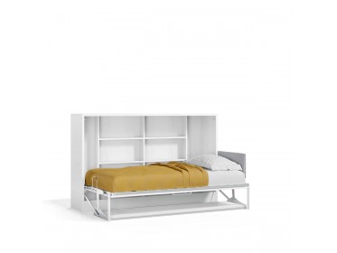 Spazio - Twin Size Wall Bed with Desk