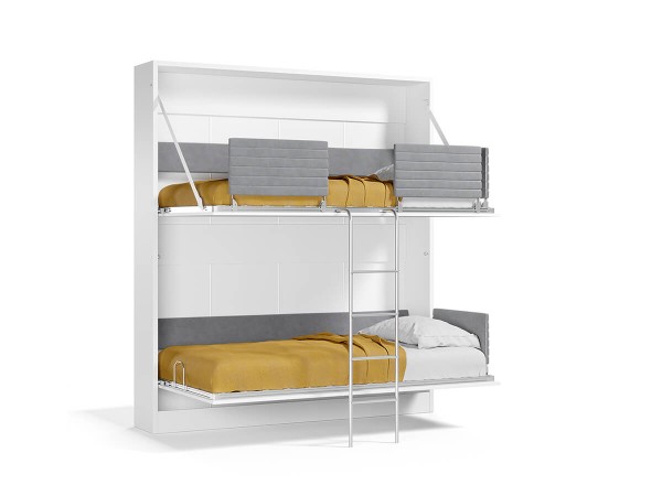 Pensiero Twin Wall Bunk Bed