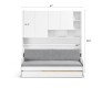Eco Compact Twin/Twin XL Sofa Bed and Cabinets System