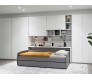 Eco Compact Full/Full XL Sofa Bed and Cabinet System