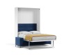 Royal Queen Wall Bed with Headboard and Sofa Set