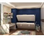 Simple Bunk Twin/Twin XL Murphy Wall Bed