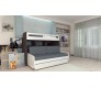 Bel Mondo Twin Over Twin/Twin XL Bunk Bed Set