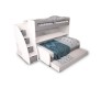 Bel Mondo Twin Over Twin/Twin XL Bunk Bed Set