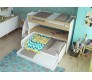 Twin XL Mattress Cover and 2 PC Cushion Set