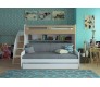 Twin XL Mattress Cover and 2 PC Cushion Set