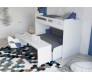 Bel Mondo Twin Over Full/Full XL Bunk Bed Set