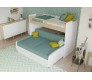 Bel Mondo Twin Over Full/Full XL Bunk Bed Set