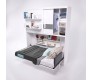 Parete Letto - Twin Wall Bed System with Desk