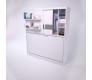 Parete Letto - Twin Wall Bed System with Desk