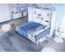 Spazio - Full Size Wall Bed with Desk