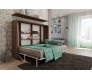 Spazio - Full Size Wall Bed with Desk