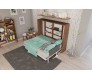 Spazio - Full Size Wall Bed with Desk