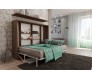 Spazio - Full Size Wall Bed with Desk